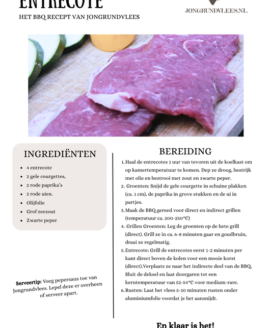 Entrecote BBQ